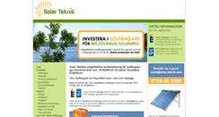 Desktop Screenshot of no.solar-teknik.com